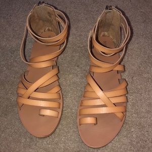 Tan Sandals from target